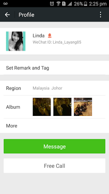 lianajb00:  Awek Wechat payung lg.