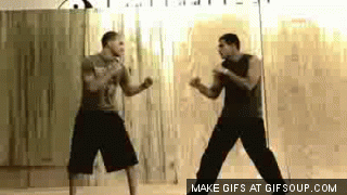classicalchinastyle:  The first foot let the enemy relax, then the second one lets the enemy fell to the ground completely. Of course, his Kung Fu High Leg Kicks is awesome.  Tai Chi Uniforms on http://www.icnbuys.com/—reliable products.