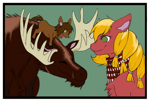 Tartaurus Wonkyhoof, Equestrian moose