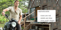 stripperleepace:  jurassic world + text posts