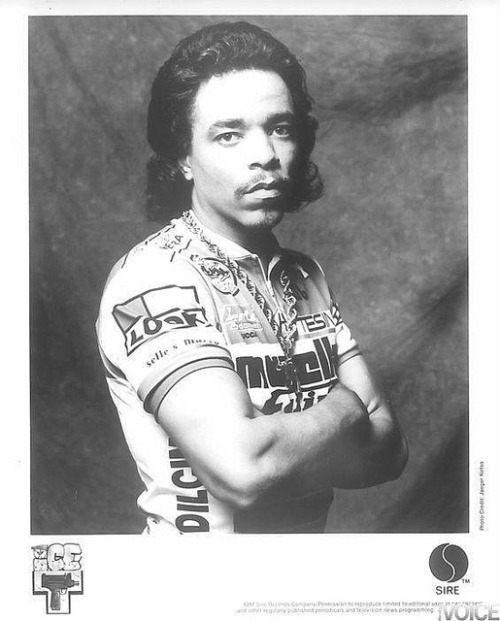 rollingthoughts:  bikechainricci:  Ice-T of the Compton Cycling Club Rocking the Lycra Y’all   True 