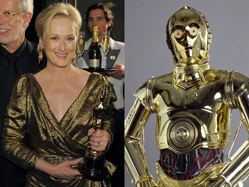 sttngfashion:coconutmilk83:Meryl Streep Outfits and the Star Wars Costumes That Inspired Them (✗)Hey