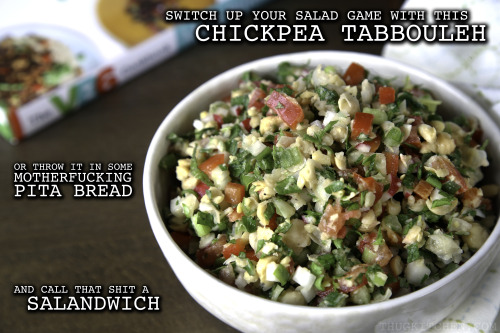 thugkitchen:  All the fresh herbs piled in here make this a choice dish for spring. If you know how to mash and chop, then this fucker is basically already made. YOU. GOT. THIS.   This recipe is straight out of new The VB6 Cookbook by Mark Bittman. Share