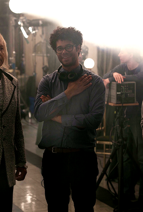 shesnake: Richard Ayoade on the set of The Double (2013)