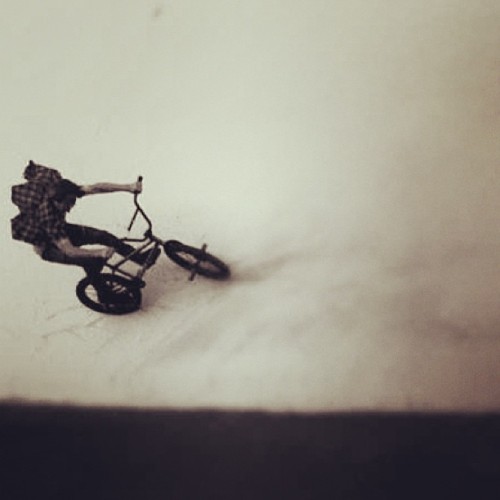 bmxkiller: Stole this from @ethanaguilar33 of me doing a wall ride a long time ago #bmx #wallride #f