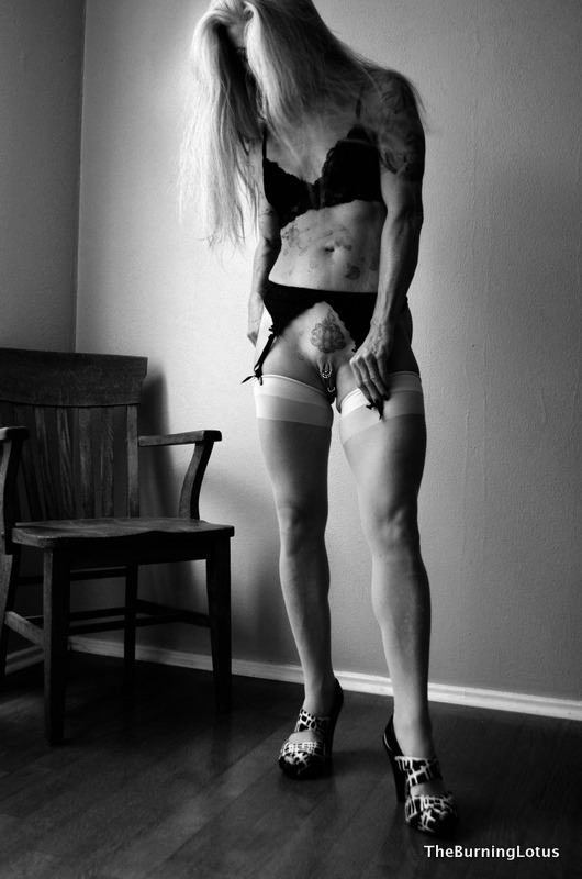 I felt like playing dress up. I wanted this entire set to be in b&amp;w and mostly