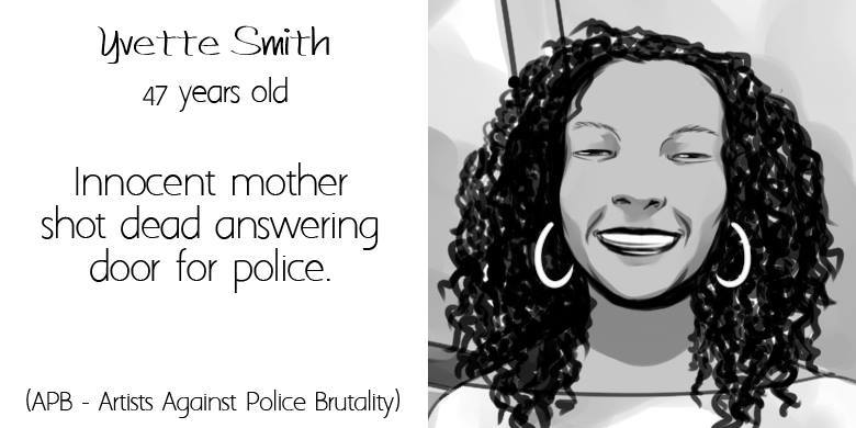 csrcalloway:Victims of police brutality… Art by Ashley A. Woods.This is my submission