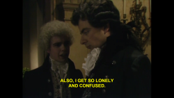 quintessentialdefenestration:  Blackadder demonstrates the proper response to “Nice Guys” 