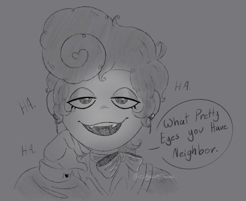Ooooo~ He Thinks Your Eyes Are Pretty Neighbor!