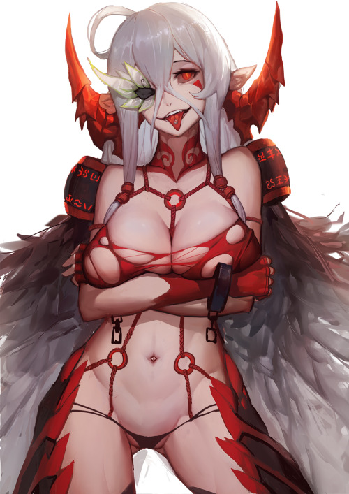 caskitsune:  Lust | gods※Permission was granted by the artist to upload their works. Make sure to rate/retweet the original work!