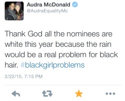 txylortrensch:Audra McDonald remains the classiest shade thrower in existence