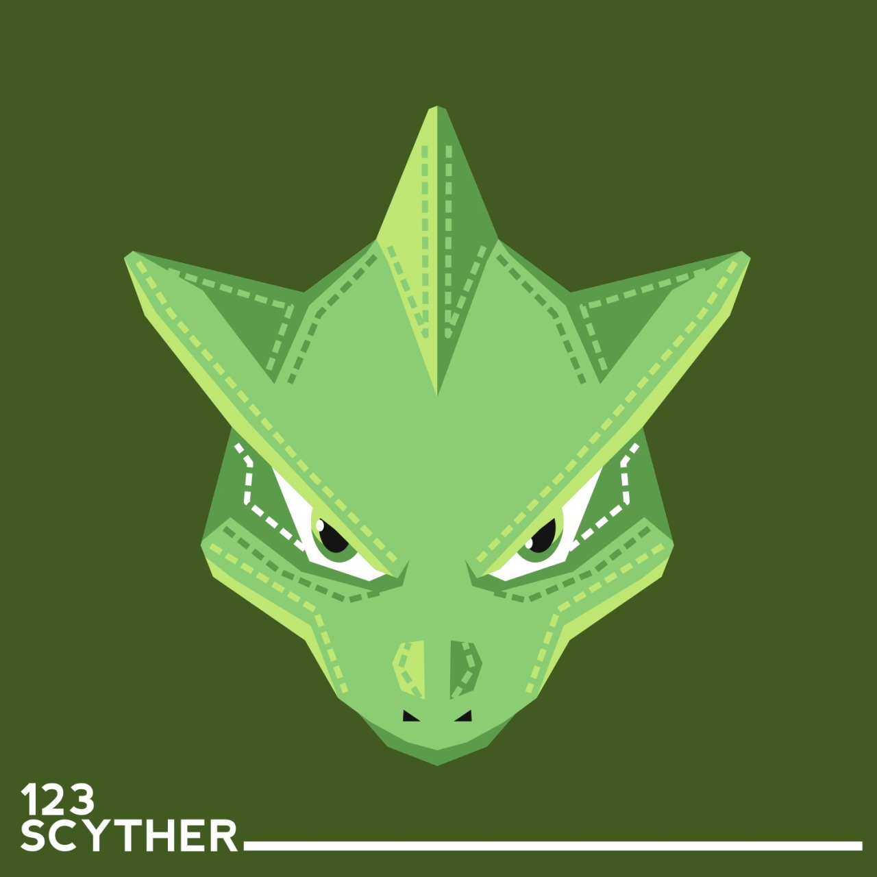 Scyther - #123 -  Pokédex