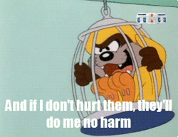 chineseshell:  Remember when Taz cosplayed as the other Looney Tunes? 