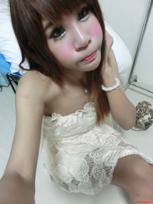 Hi my name is Waii, I am a student. I want to become a teacher.See our little cute Ladyboy at -&