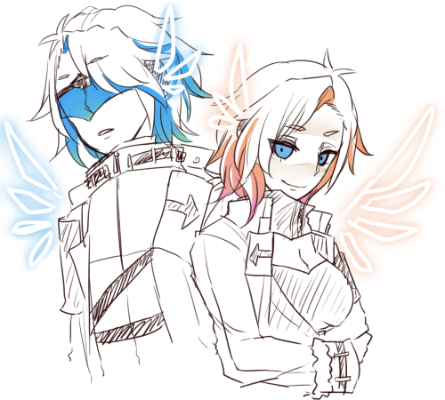 asterium-archive:posting old doodles from like spring, I wish to redraw them someday, because I ende