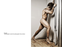 alekzmx:  Dallas Wade exclusive DESNUDO book shot by Deon Jackson