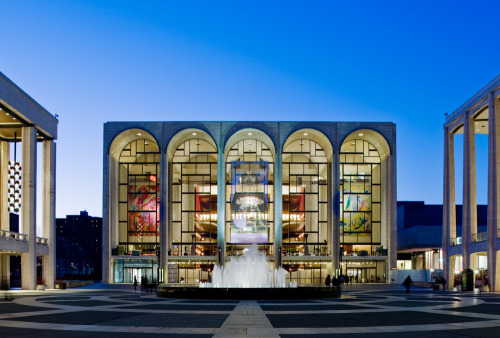  Lincoln Center; Metropolitan Opera House; Wallace K. Harrison, Harrison & Abromovitz, Architect