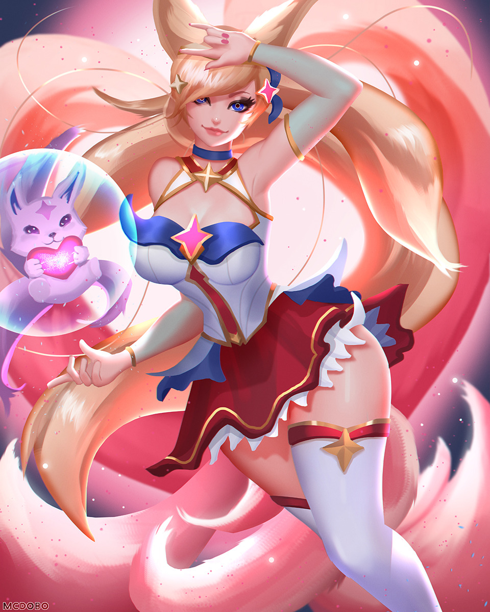 mcdobo:  mcdobo: My favorite out of all the star guardian skins! &lt;3   Get