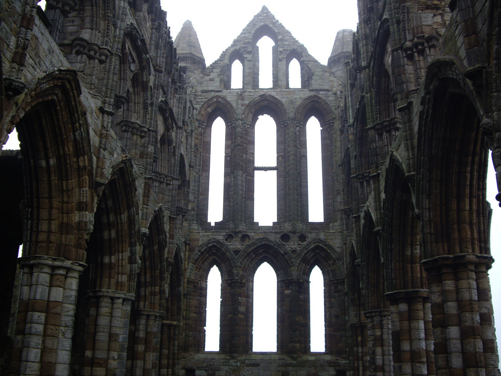  Apse windows, Whitby Abbey, North Yorkshire, England by virtusincertus 