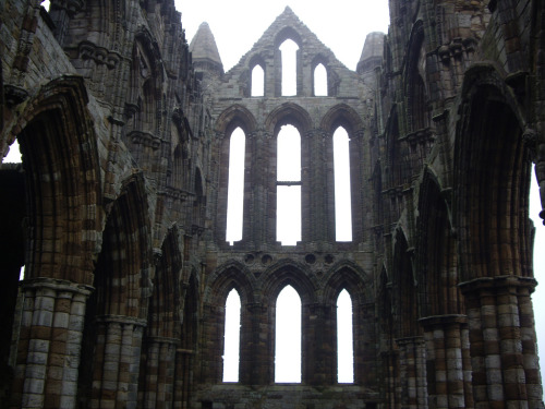 Porn photo  Apse windows, Whitby Abbey, North Yorkshire,