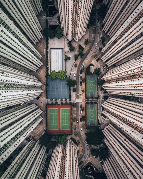 jeroenapers:  Sporten in Hong Kong. Foto van Gary Cummins.