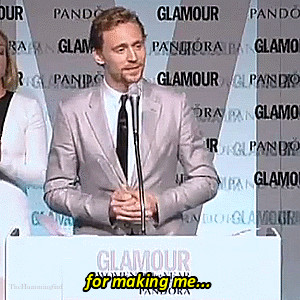 thehumming6ird:Tom Hiddleston ~ Glamour Man of the Year, 29th May 2012