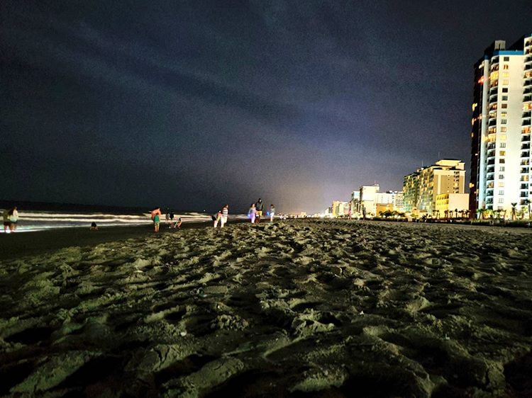 photo The Beach At Night Aesthetic beach photos