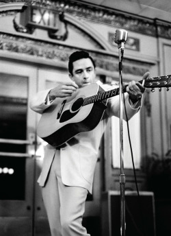 allloststars:  Johnny Cash at a Nashville