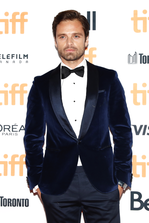 awardseason:Sebastian Stan‘I, Tonya’ premiere, Toronto International Film Festival, Canada | Septemb
