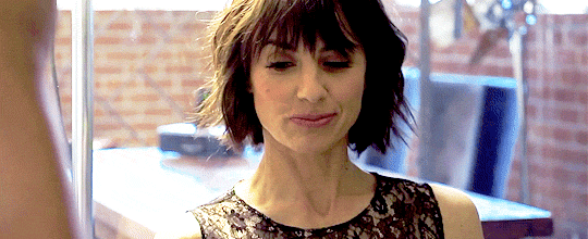 constancezimmerdaily:Constance Zimmer behind the scenes of The Wrap shoot.