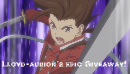 lloyd-aurion: It’s time to giveaway! Hi everyone! I’m in a giving mood and decided to th