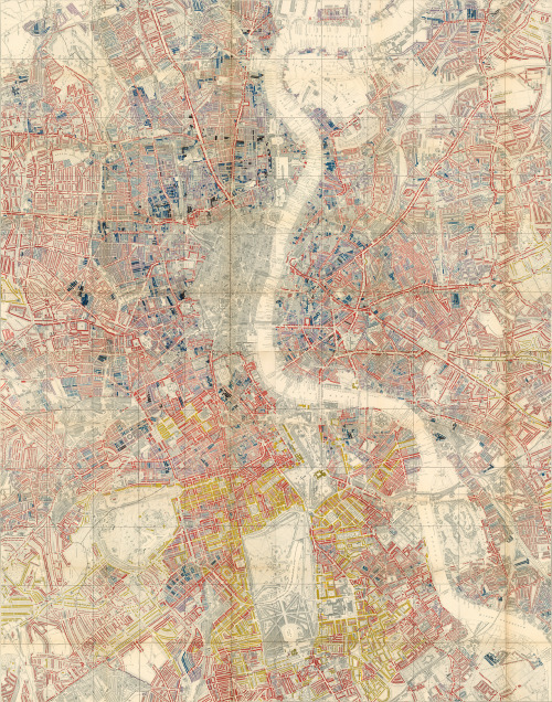 mapsdesign:Map of London poverty by Booth, Charles (1889)