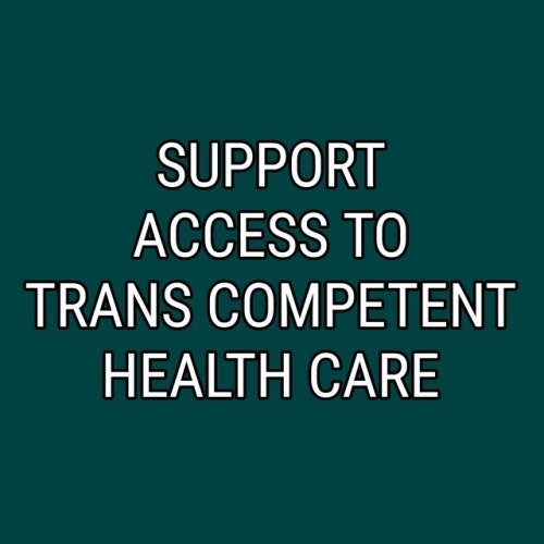 genderqueerpositivity:(Image description: white text on a dark green background. Left: “Health