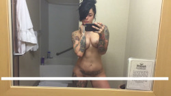 hotchicks-with-tattoos:  An early morning