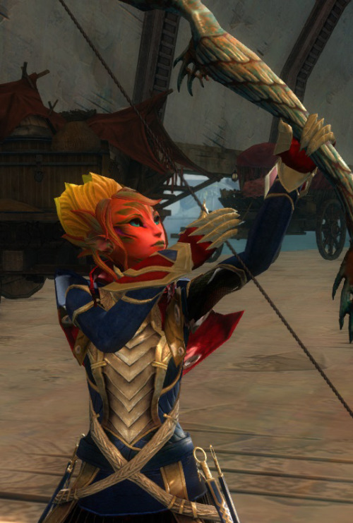 Siana is finally level 80 and I rewarded myself with the outfit I’ve had planned for her c:&nb