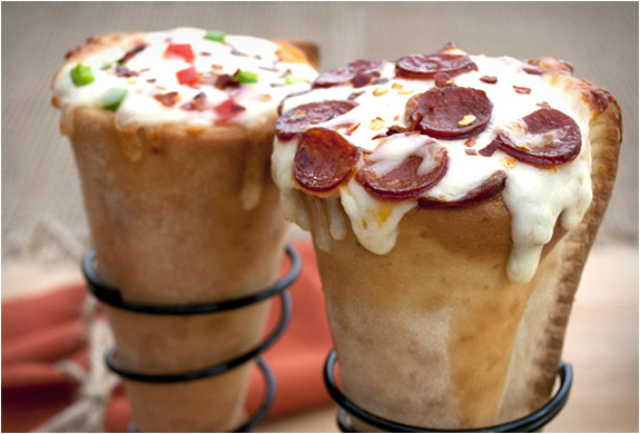 Pizza Cones.