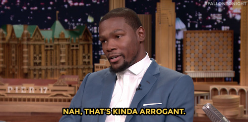 fallontonight:  Kevin Durant doesn’t play as himself in NBA 2K15…