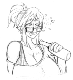 drakdoodles: kentayuki: Drink responsibly @drakdoodles just have a sippy 