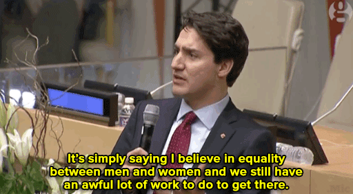 micdotcom:Justin Trudeau doesn’t want a cookie for being a male feminist. So maybe the Twitterverse 