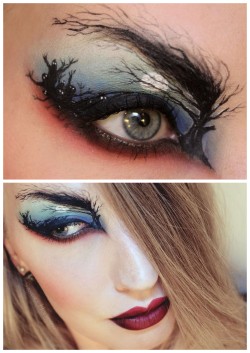   DIY Halloween Makeup Inspiration from Sandra