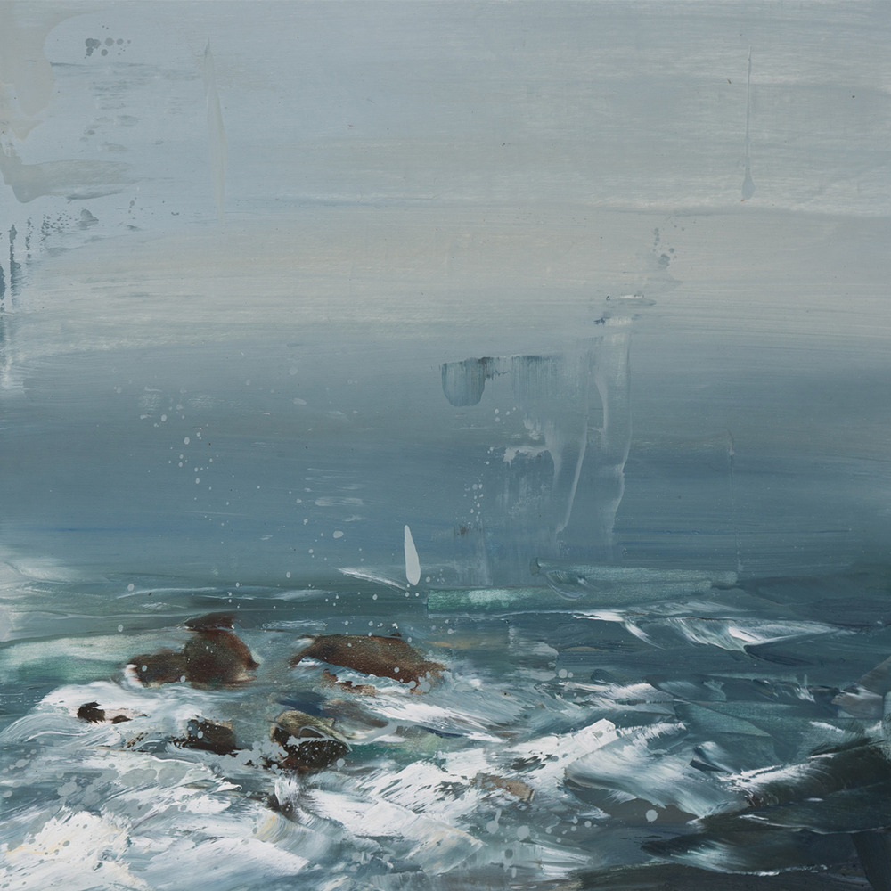 mydarkenedeyes:Emma Fineman - Ocean Series (Oil on panel, 2014‒)