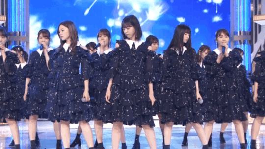 sakagumi46:  乃木坂46 西野七瀬 / MUSIC STATION SUPER LIVE 2018 2018.12.21 ❶/❸「気づいたら片想い」Outtake gif 