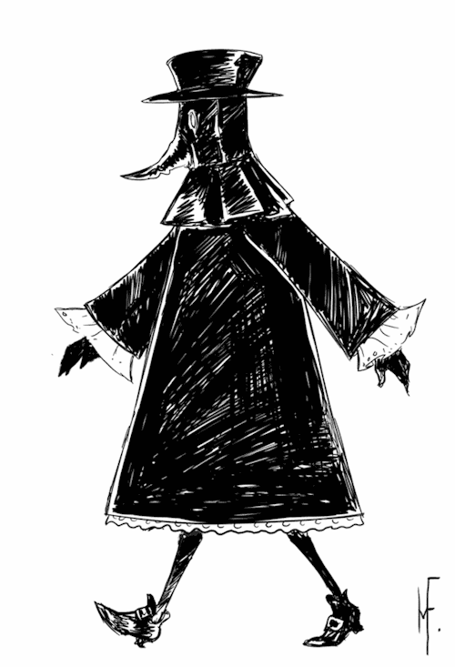 mortefran:making my way downtownwalking fast