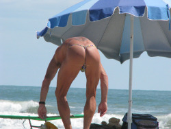 Thong with Ball stretch