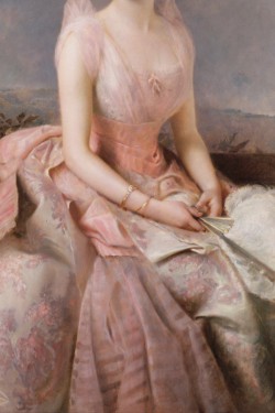 die-rosastrasse:   Edward Hughes  British, 1832 - 1908 portrait of Juliette Gordon (detail) 