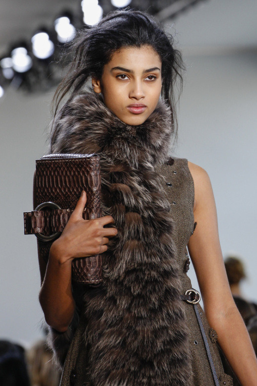 imaanhammamofficial:  Imaan at Michael Kors F/W 2014
