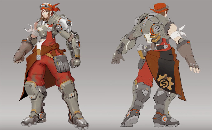 Overwatch Brigitte Art