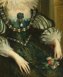  Peter Paul Rubens. Detail from Portrait