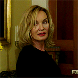 thatsallx:  Jessica Lange|American Horror Story 1x01//2x01//3x01 