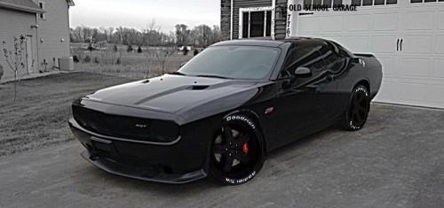 Sex oldschoolgarage:  Murdered out Challenger pictures